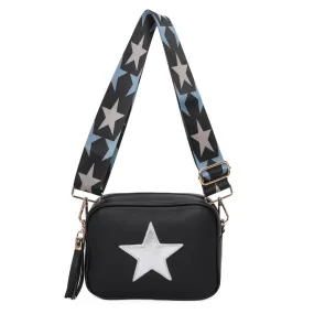 Star Camera Bag & Star Strap - Black