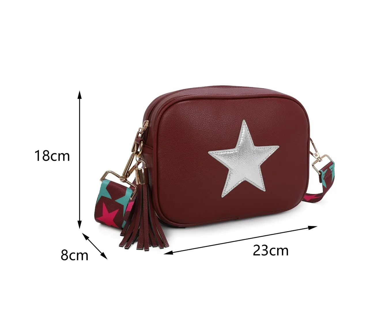 Star Camera Bag & Star Strap - Black