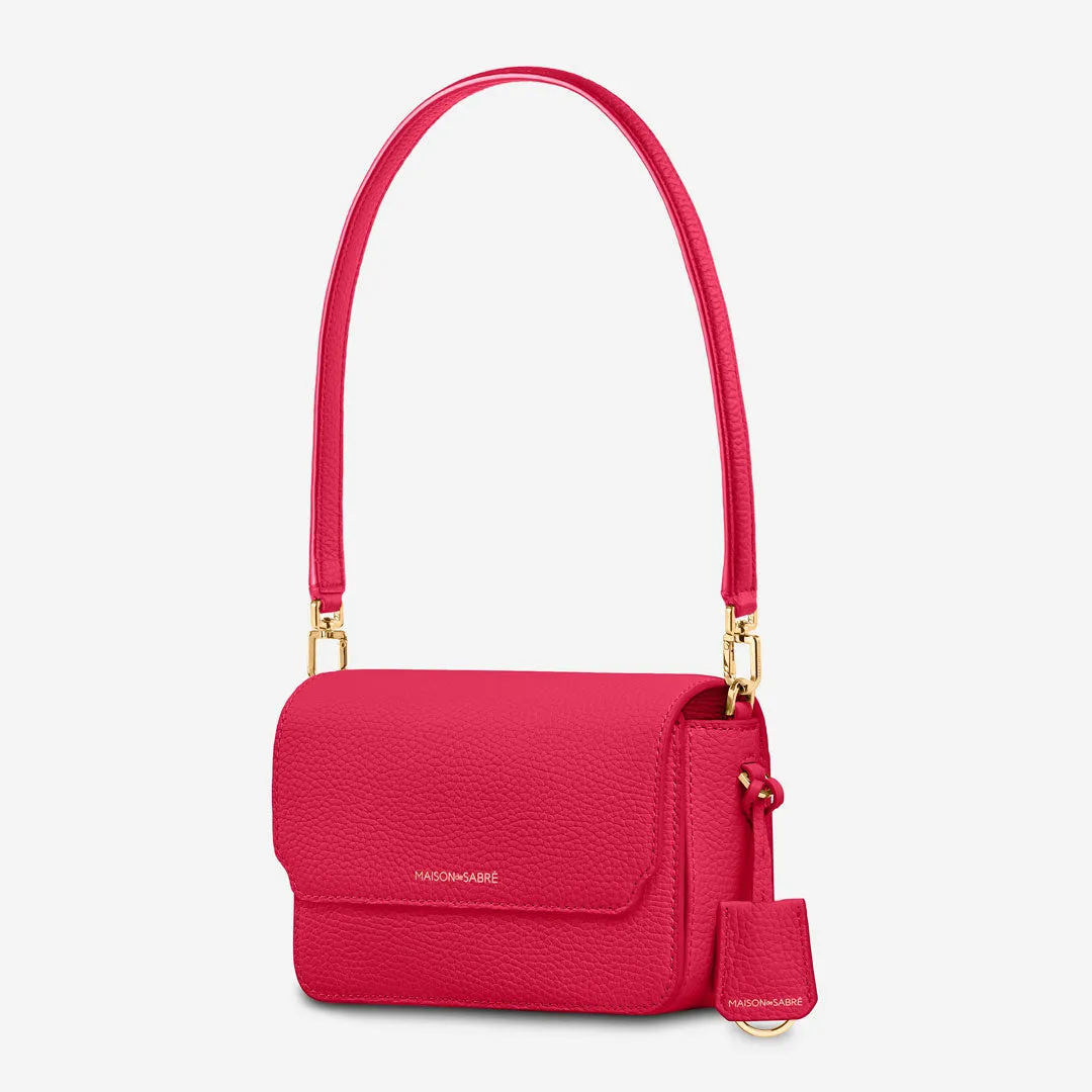 The Mini Flap Bag - Shibuya Fuchsia