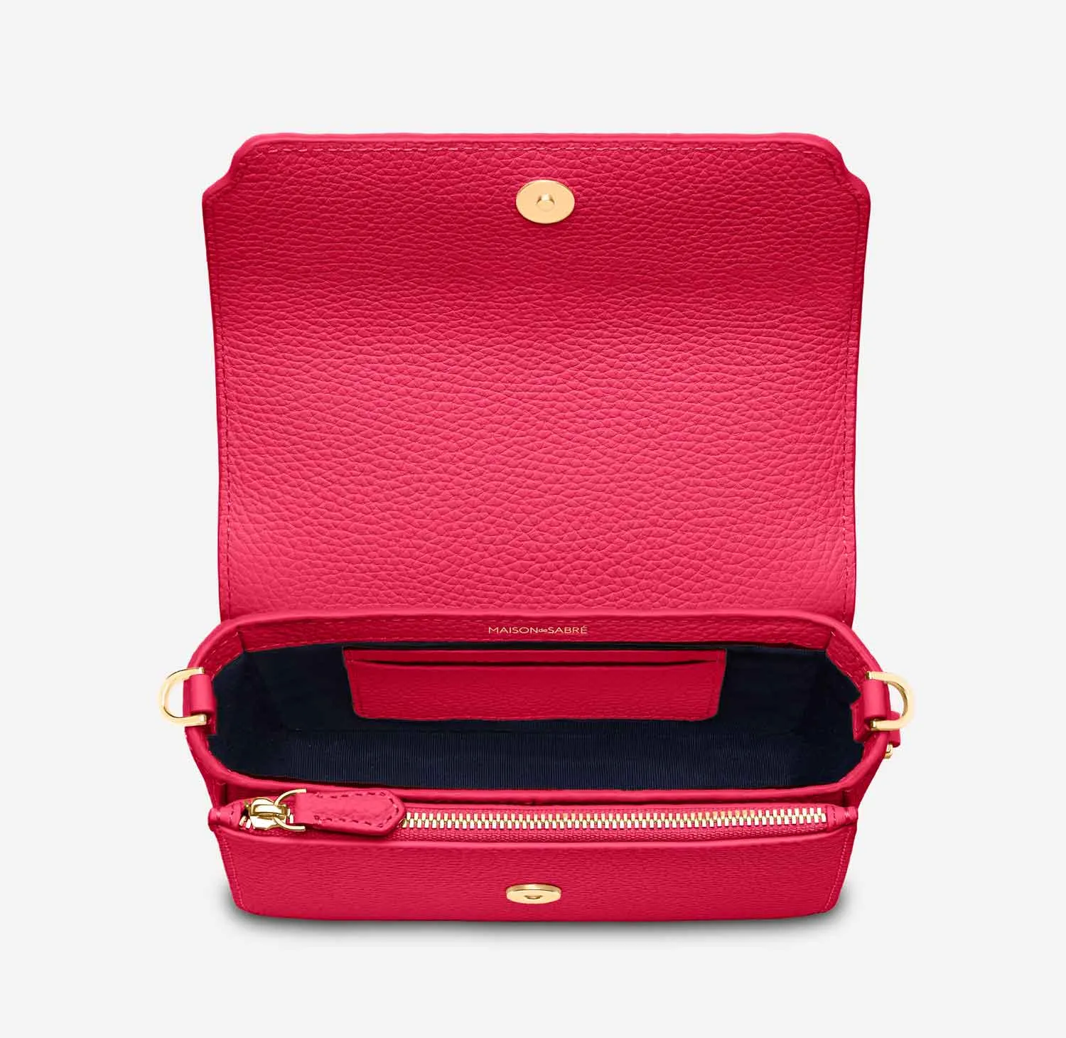 The Mini Flap Bag - Shibuya Fuchsia