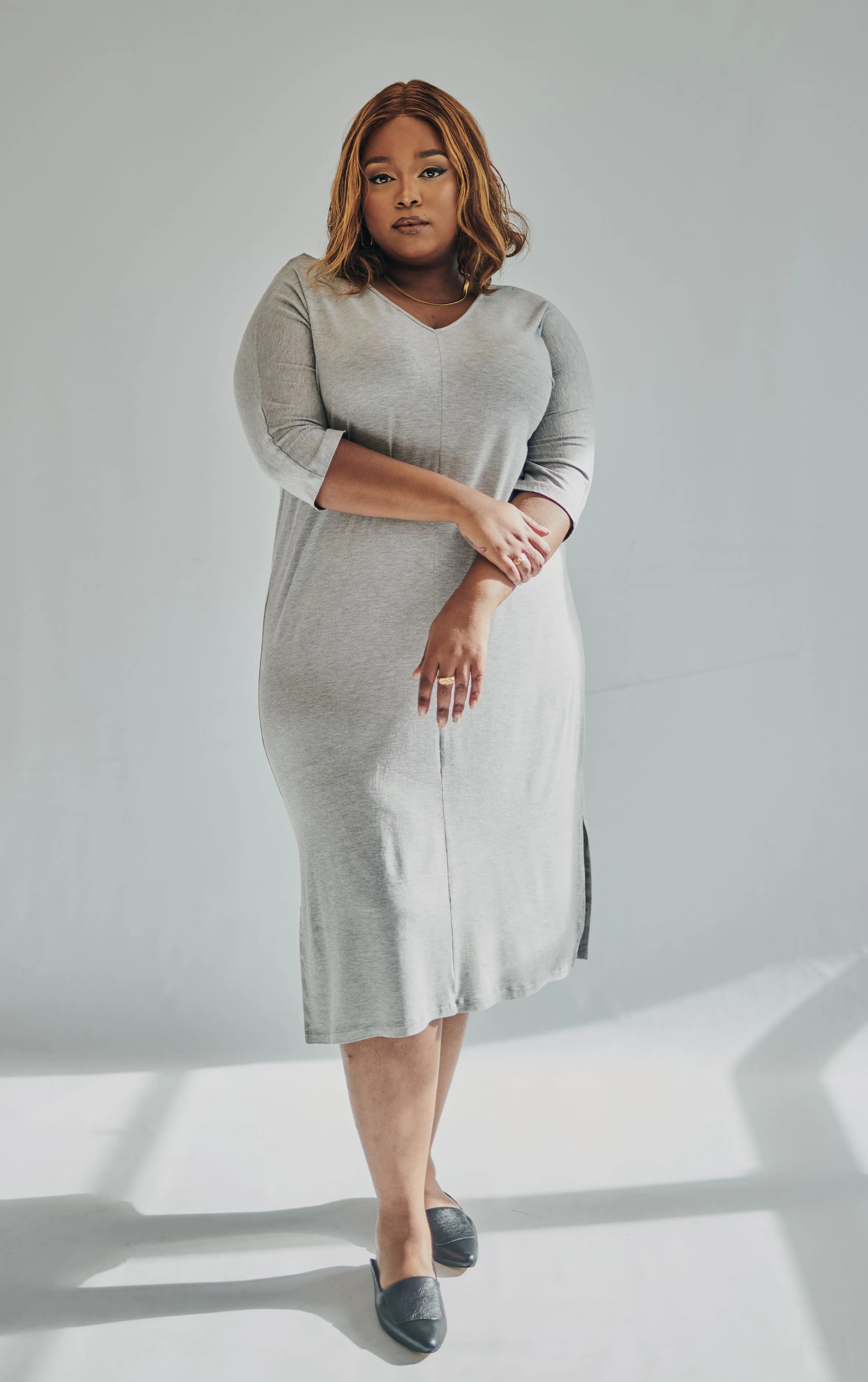 Travel Dress | Grey Melange