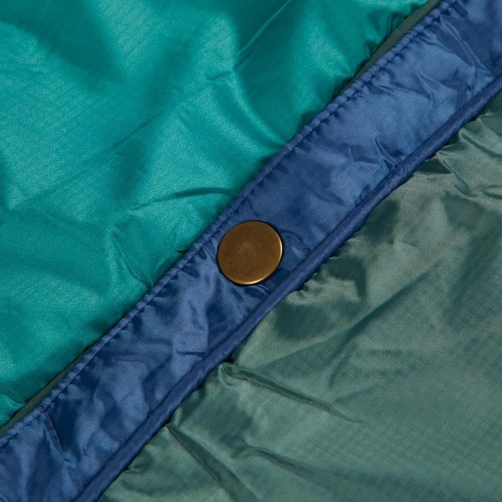 VOITED Recycled Ripstop Outdoor Camping Blanket  - Ocean Navy